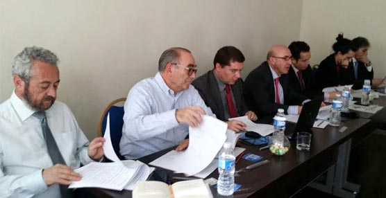 Un momento durante la asamblea de AEGVE.