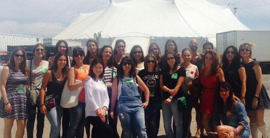 Alumnos del ISPE conocer los entresijos de la organizaci&oacute;n del espect&aacute;culo &lsquo;Amaluna&rsquo; del Circo del Sol