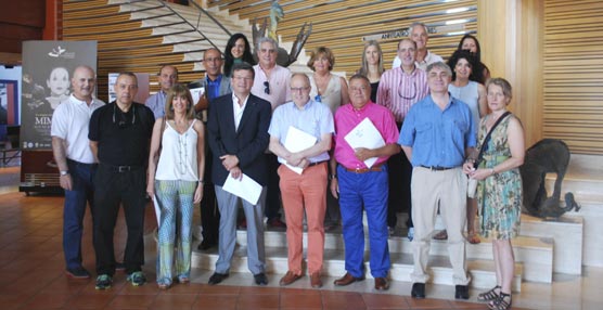 Los participantes en el viaje de familiarización en Las Palmas de Gran Canaria.