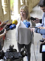 La alcaldesa de Jerez de la Frontera, Mamen Sánchez.