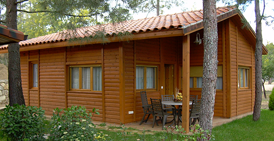 Bungalow de camping.