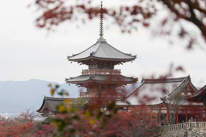 Edificio tradicional japonés.
