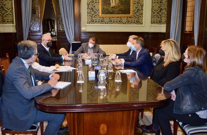 Imagen de la reunión.