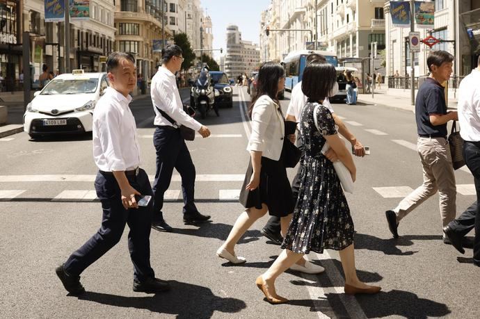China lidera el gasto medio internacional en España este año con 3.150 euros