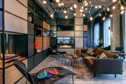 Interior del hotel.