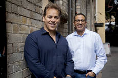 Sankar Narayan y Mike Ford de Siteminder.