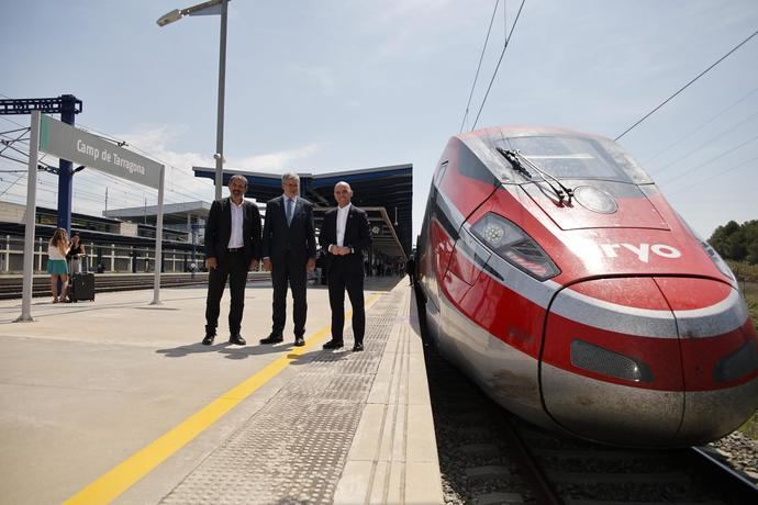 iryo inaugura la nueva conexión comercial entre Madrid y Tarragona