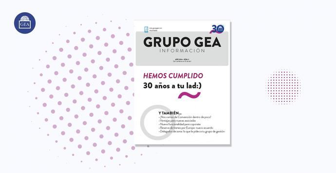 Descarga ya el suplemento de Grupo GEA con sus últimas noticias