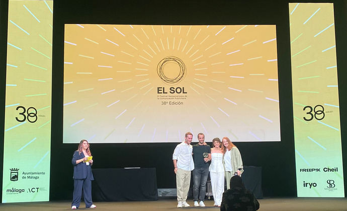 Recepción de los premios.