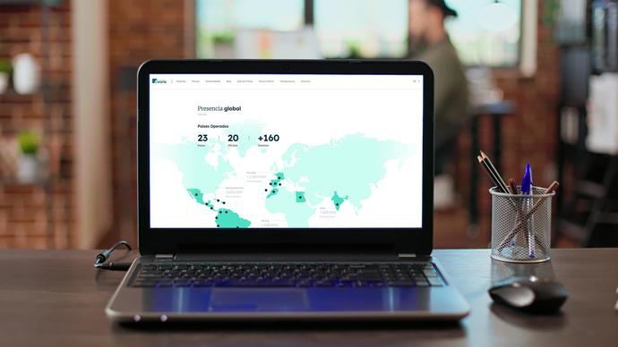 Ávoris lanza su nueva web corporativa con mapas y secciones interactivas