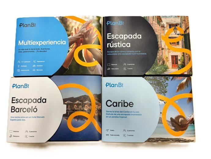 Nueva selección de cajas.