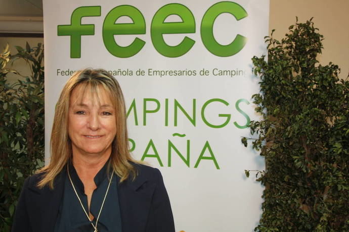 Ana Beriain: "Las pernoctaciones en campings aumentaron un 6,2% en 2023"