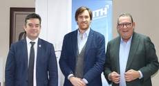 Álvaro Carrillo de Albornoz, Alfonso Tomé y Juan Molas.
