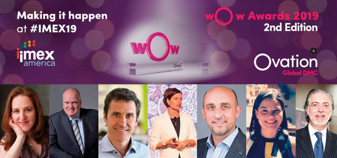 La industria MICE celebra los Ovation wOw Awards 2019