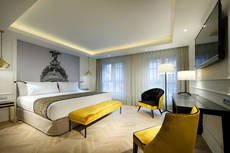 Habitación del Eurostars Gran Vía.