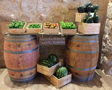 Productos del huerto ecológico.