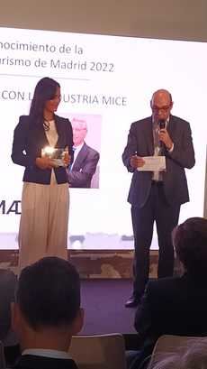 Pablo Vila, Premio al Compromiso con el Turismo de Madrid