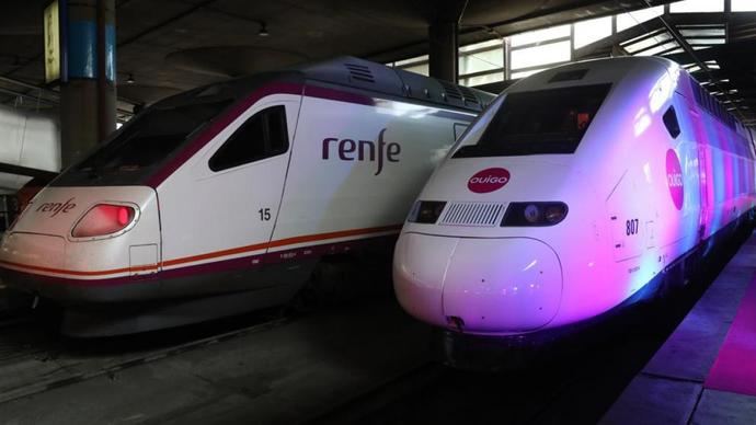Trenes de alta velocidad.