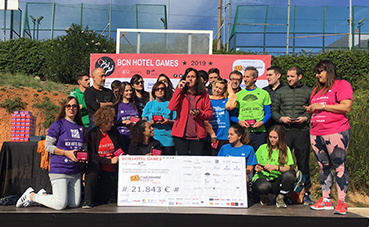 Más de mil trabajadores del Sector en Barcelona participan en una olimpiada solidaria dedicada a la salud mental