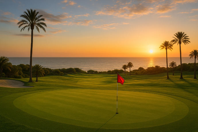 Campo de golf.