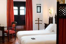 Una de las habitaciones del hotel.