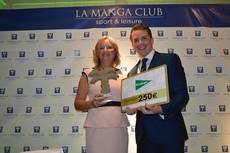 Marcelo Bottini y Linda Savage, ganadores del 19ª Open de Golf de La Manga Club