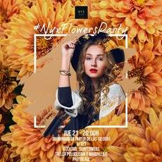 Cartel de la Nyx Spring Party.