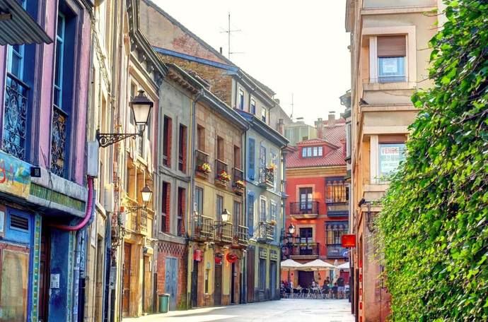 Calles de Oviedo.