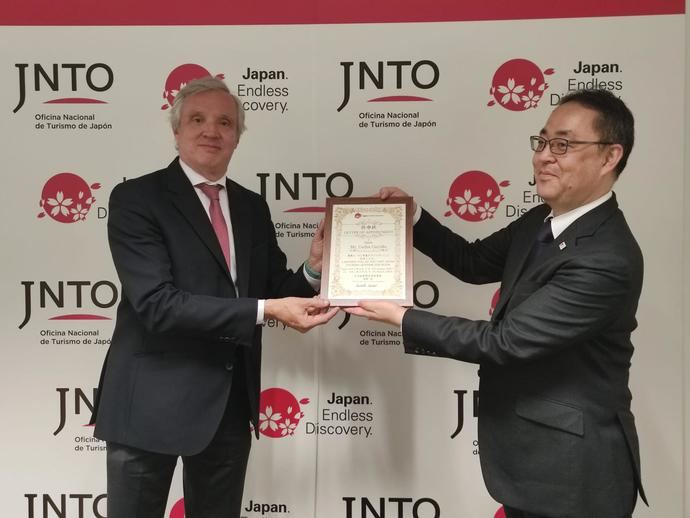 CEAV y la JNTO firman un acuerdo para promover los viajes entre España y Japón