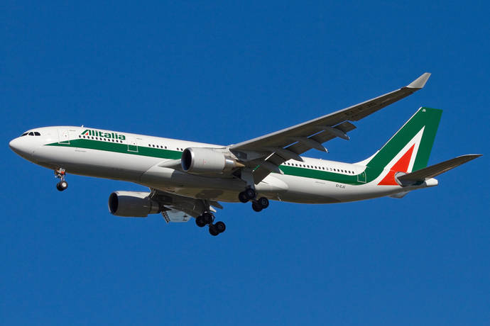 Alitalia reducirá su flota en 20 aviones para 2019