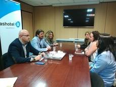 Reunión representantes de Ashotel y Kellys.