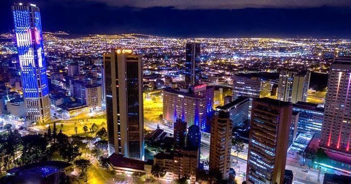 Bogotá, capital de Colombia.