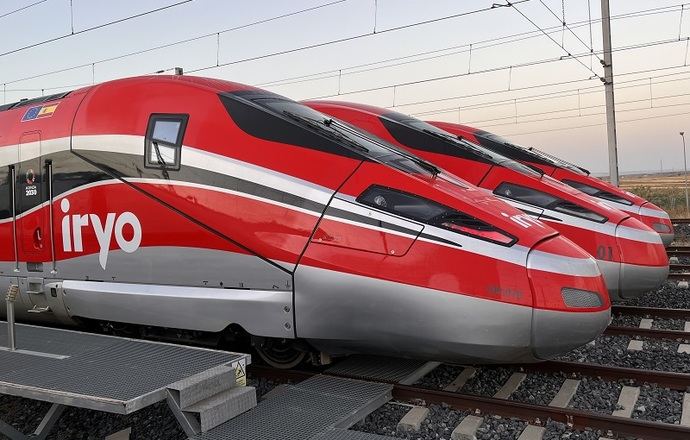 Tren de iryo.