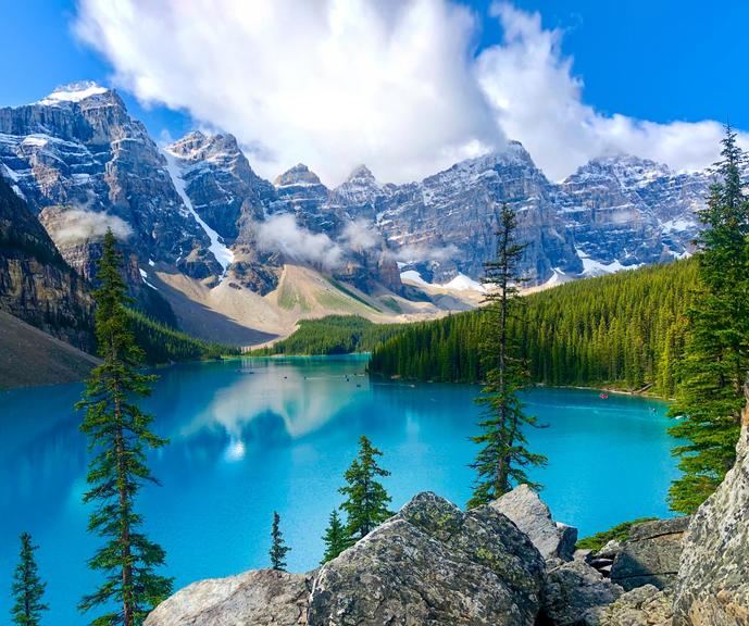 Lago canadiense al que podrán acudir los clientes de Politours 360.