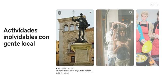 Airbnb relanza de nuevo su apartado de 'Experiencias', en este caso sin avisar