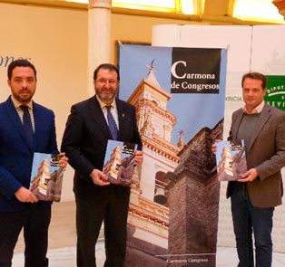 Carmona presenta espacios disponibles para celebrar eventos en la ciudad