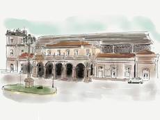 La nueva sucursal de Sixt estará en frente de la estación de tren de Santiago de Compostela.