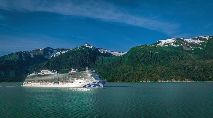 Princess Cruises prepara este 2024 su 55º aniversario de navegación en Alaska