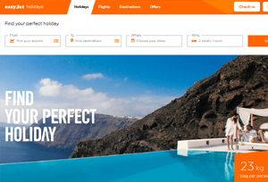 EasyJet entra en el negocio de la distribución turística con EasyJet Holidays