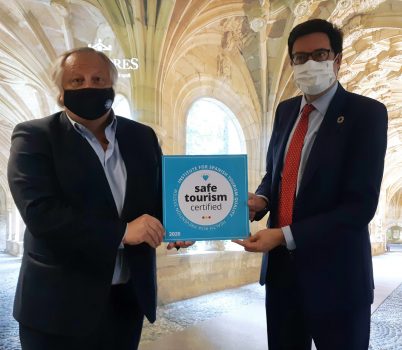 Paradores, primera gran hotelera en obtener el ‘Safe Tourism Certified’