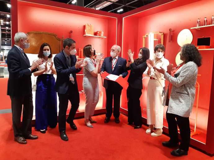 AEHM, premiada como ‘Mejor Stand’ de Fitur 2021