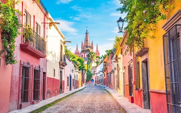 Calles en México.