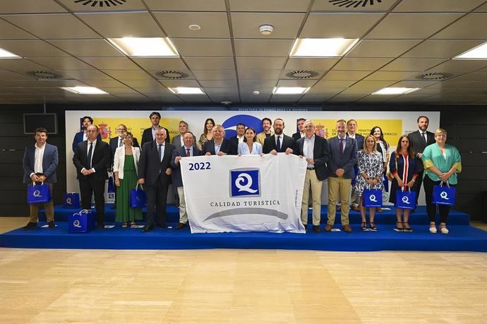 El ICTE hace entrega de la Bandera Q de Calidad a 297 playas españolas