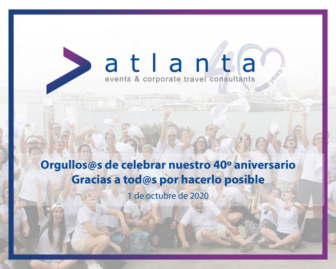 Atlanta Events & Corporate Travel: 40 aniversario