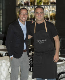 Joaquim Clos junto a Ángel León. 