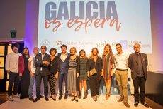 Proyectaron vídeos donde explicaron por qué elegir Galicia para realizar eventos.