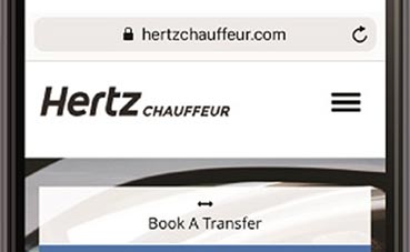 Hertz lanza en Asia su nueva ‘web’ Hertz Chauffeur