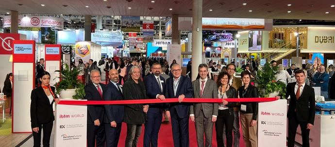 Inaugurada la Feria IBTM World 2022 en Barcelona con grandes expectativas
