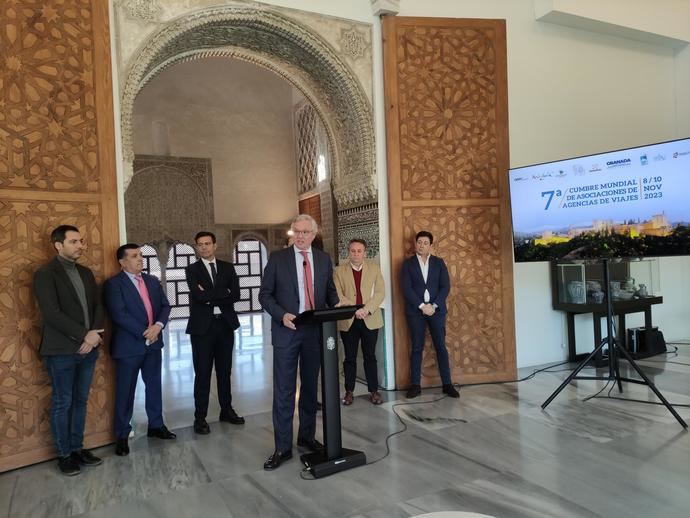 La 7º Cumbre Mundial de Asociaciones de Agencias de Viajes será en Granada