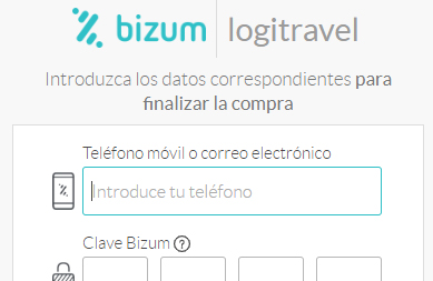 Logitravel permite a sus clientes pagar a través de Bizum
